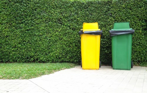 Recycling facilities for waste management